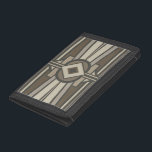 Neutral Deco Panel II Trifold Wallet<br><div class="desc">Patterns</div>