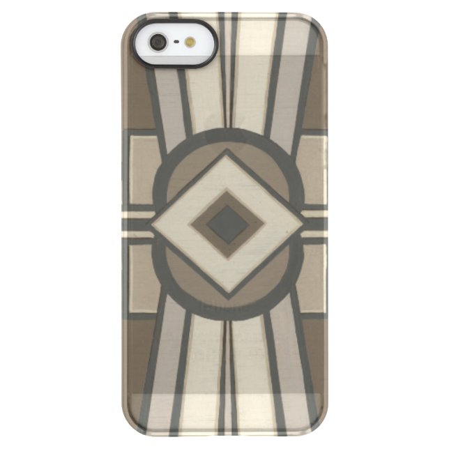 Neutral Deco Panel II Uncommon iPhone Case (Back)