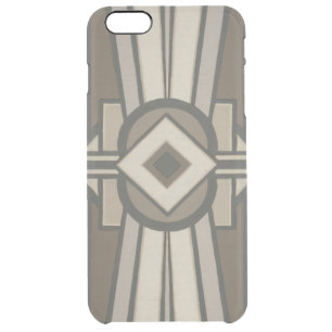 Neutral Deco Panel II Clear iPhone 6 Plus Case