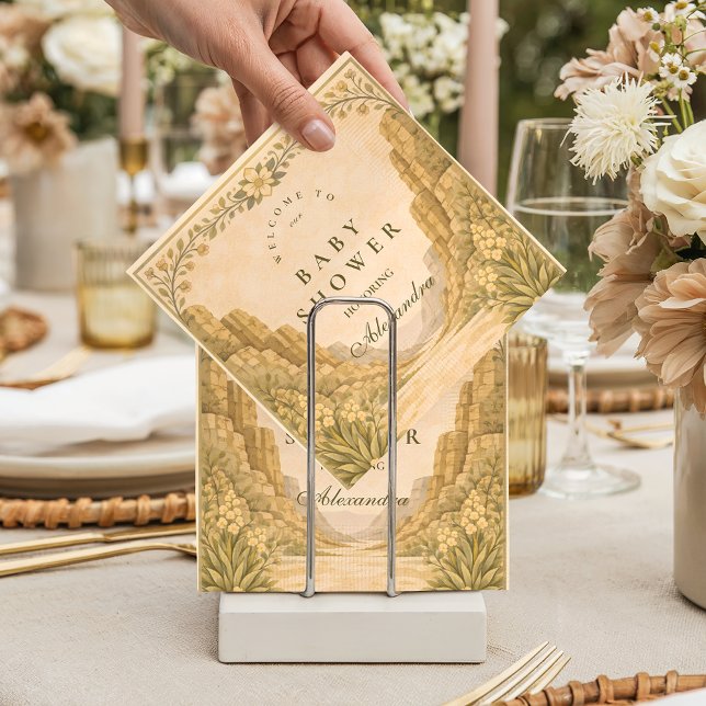 Neutral Desert Canyon Botanicals Napkins (Creator Uploaded)