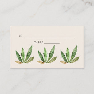 Neutral Desert Stripes   Wedding Escort Cards