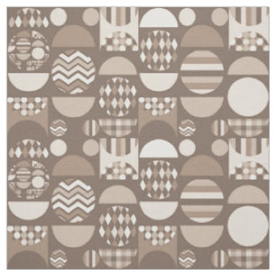 Neutral Earth Brown Nordic Scandinavian  Fabric