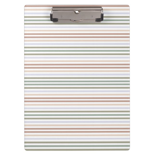 Neutral Earth Tones Clipboard (Front)