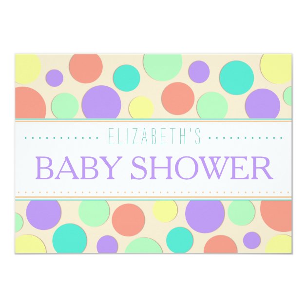 Neutral Elephant Baby Shower Invitation