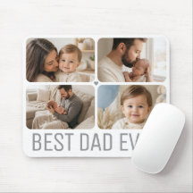 Neutral Father’s Day Photo Collage for Dad