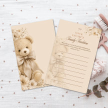 Neutral Floral Baby Shower Family Traditions