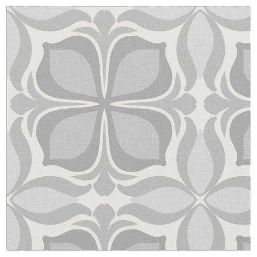 Neutral geolmetrical tiles fabric