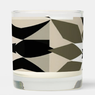 Neutral Geometric candle decor for Modern Living 