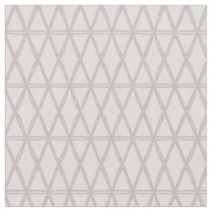 neutral geometric Lavender lattice Fabric