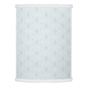 Neutral Geometric soft blue rainbow Lamp Shade (Right)