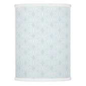 Neutral Geometric soft blue rainbow Lamp Shade (Front)