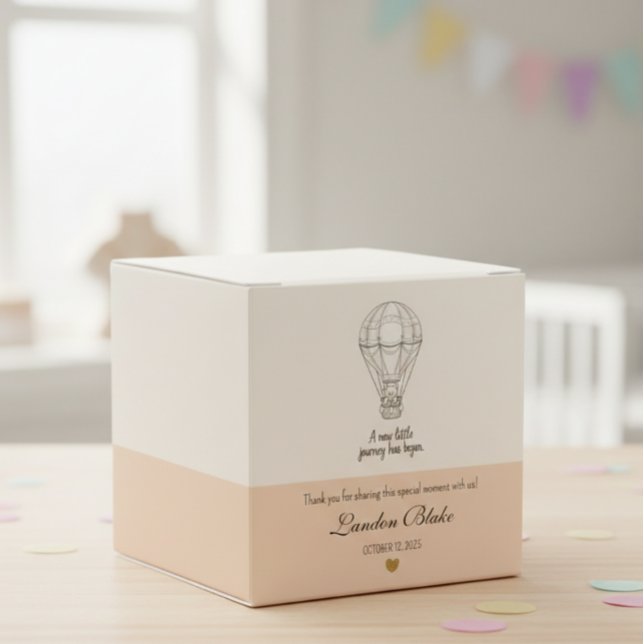 Neutral Gift Boxes for Baby Shower, Elegant (Creator Uploaded)