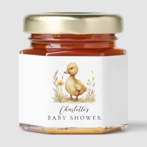 Neutral Goose Baby Shower 