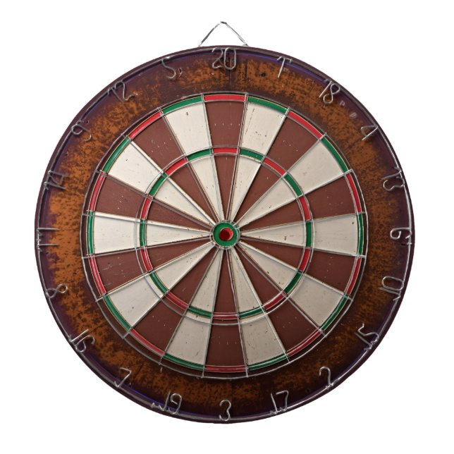 Neutral Gray Dartboard (Front)