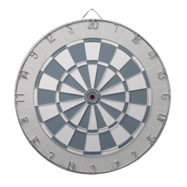 Neutral Gray Dartboard (Front)