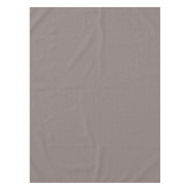 Neutral Gray  Tablecloth (Front)