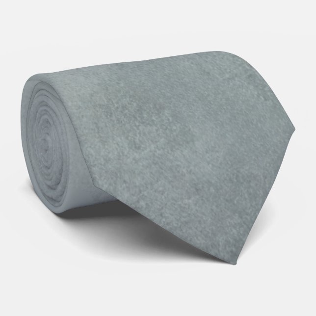 Neutral Grey Style Neck Tie (Rolled)
