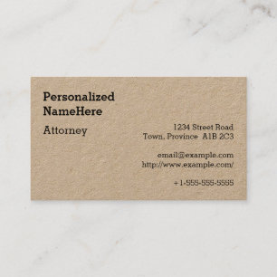 Neutral, Law Professional Business Card