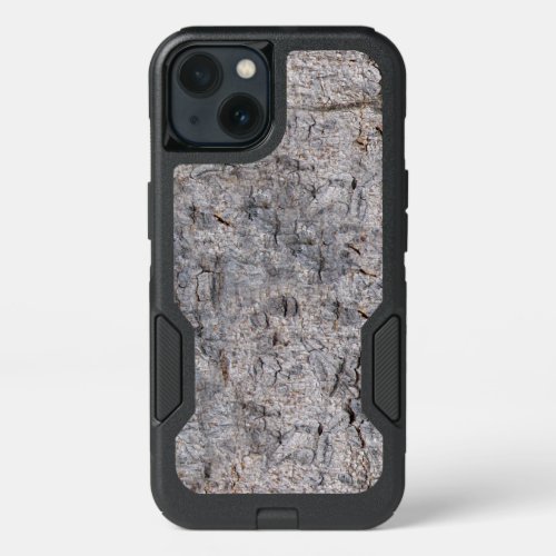 Neutral Masculine Bark Photo iPhone 13 Case