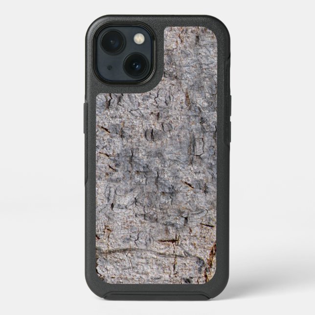 Neutral Masculine Bark Photo Otterbox iPhone Case (Back)