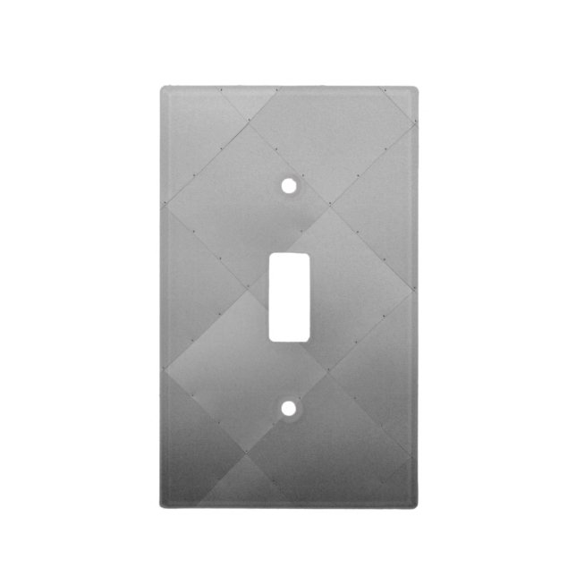 Neutral Metallic Aluminum Plates Gray to Silver (Front)