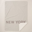 Neutral New York Simple Typography Gift