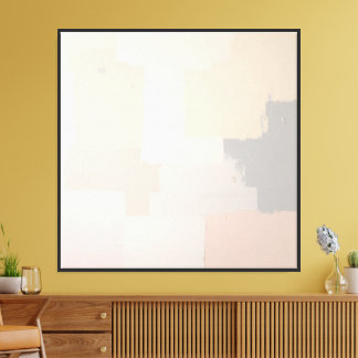 Neutral Pastel Abstract Wall Art Print