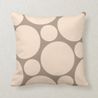 Neutral Polka Dot Pillow