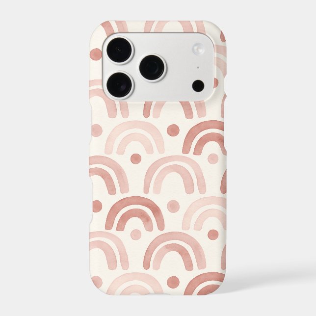 neutral rainbow archiPhone case (Back)