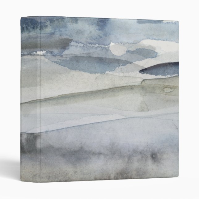 Neutral Salt Spray 3 Ring Binder (Front/Spine)