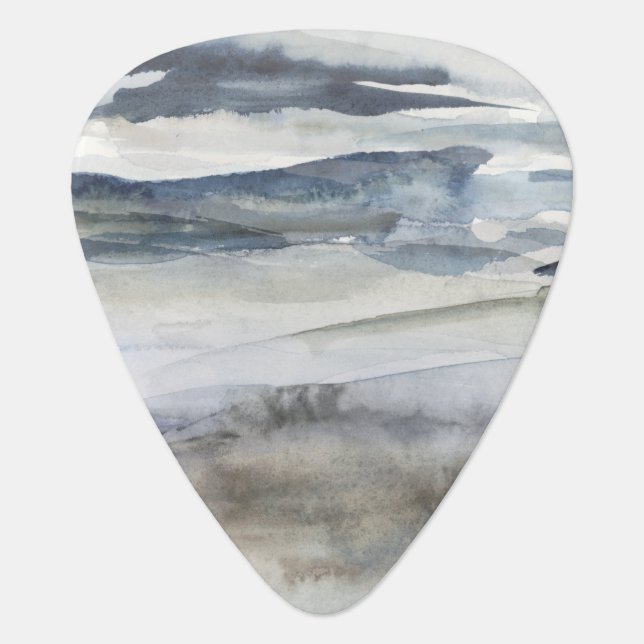 Neutral Salt Spray Guitar Pick (Front)