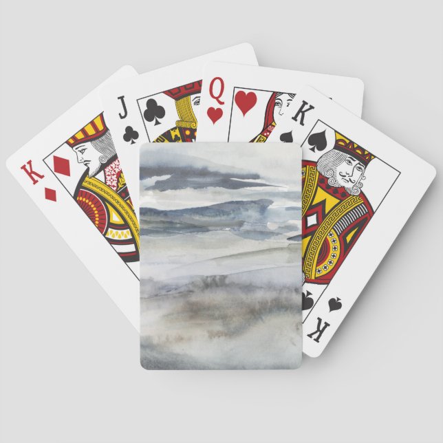 Neutral Salt Spray Poker Cards (Back)
