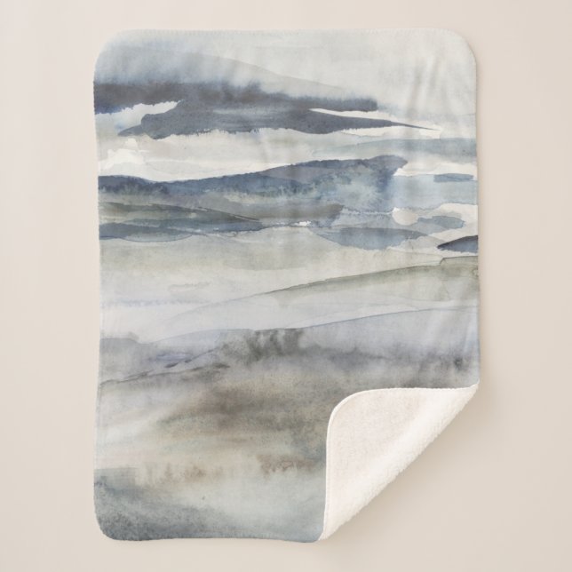 Neutral Salt Spray Sherpa Blanket (Front)
