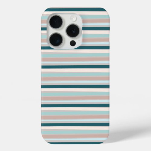 Neutral Simple Lines iPhone 15 Pro Case