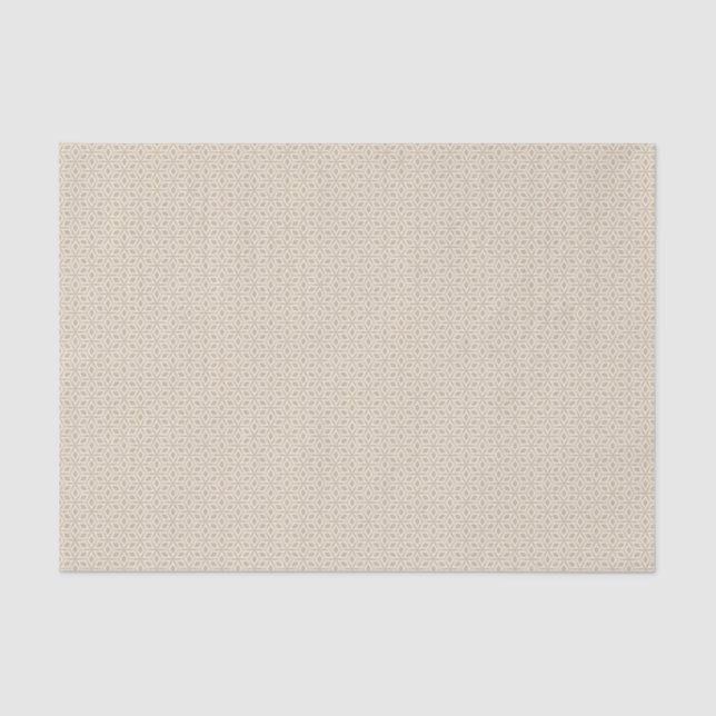 Neutral Stars Sketch Pattern Tissue Paper (Front)