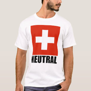 NEUTRAL (Swiss Flag) T-shirt