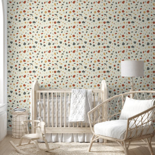 Neutral Terrazzo Style Wallpaper