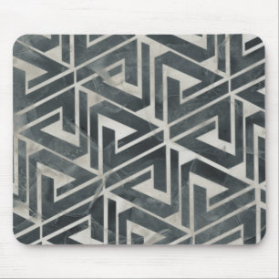 Neutral Tile Collection - Geometric Mouse Pad