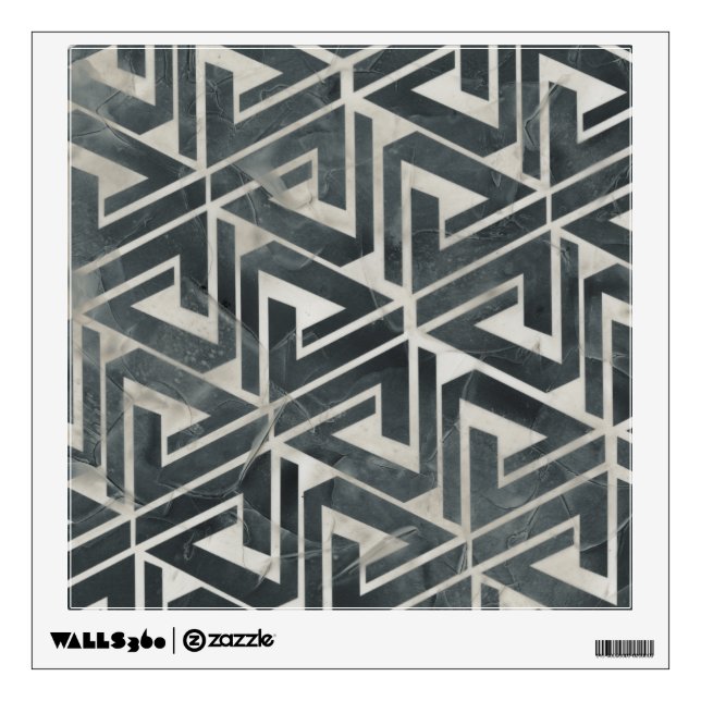 Neutral Tile Collection - Geometric Wall Decal (Front)