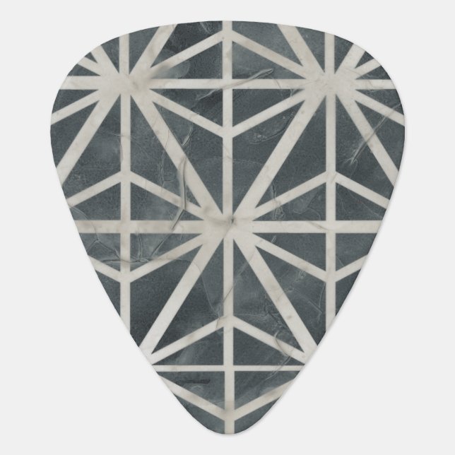Neutral Tile Collection Guitar Pick (Front)