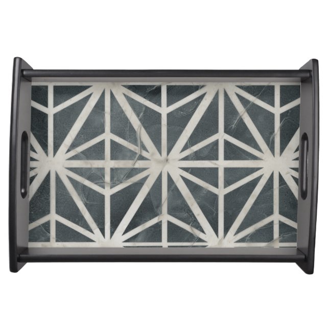 Neutral Tile Collection Serving Tray (Front)