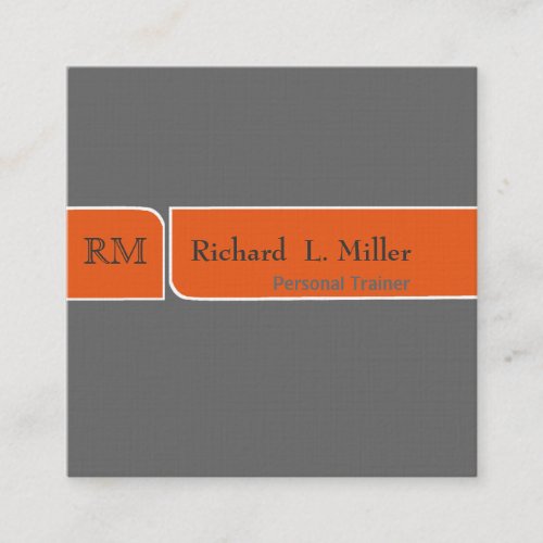 Personal Unique Trendy   Red and Gray Business Card Templates