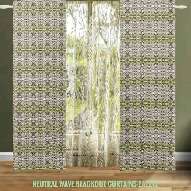 Neutral Wave  Blackout Curtains (Creator Uploaded)