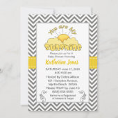 Neutral You Are My Sunshine Baby Shower Invitation (Front)