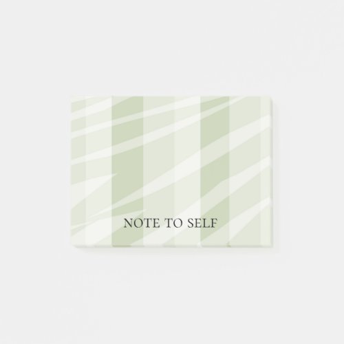 Neutral Zebra Print Post_it Notes