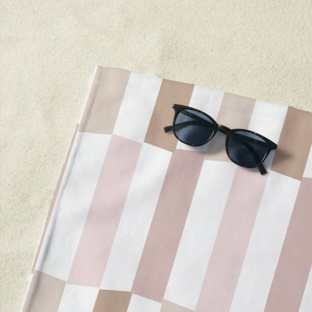 Neutrals  beach towel (In Situ)
