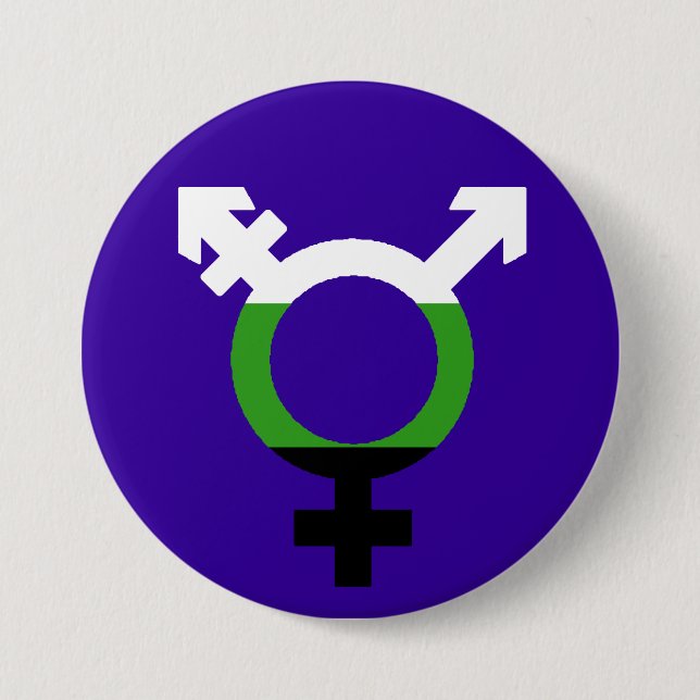 Neutrois Flag Trans Symbol Button (Front)