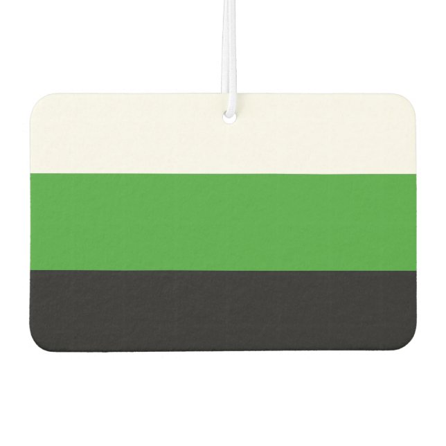Neutrois Pride Air Freshener (Front)