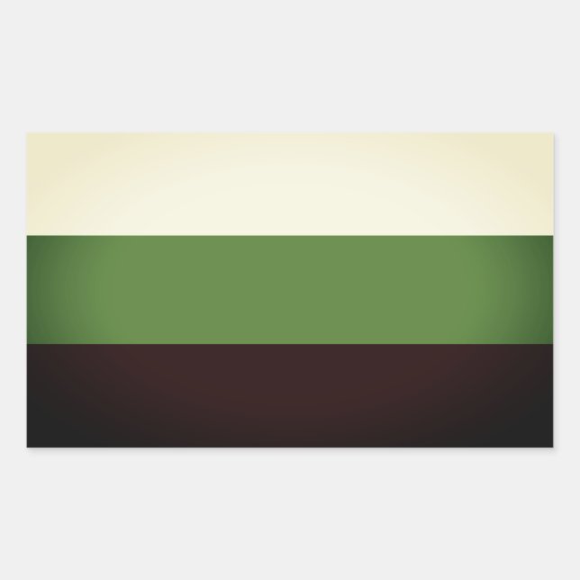 Neutrois Pride Rectangular Sticker (Front)