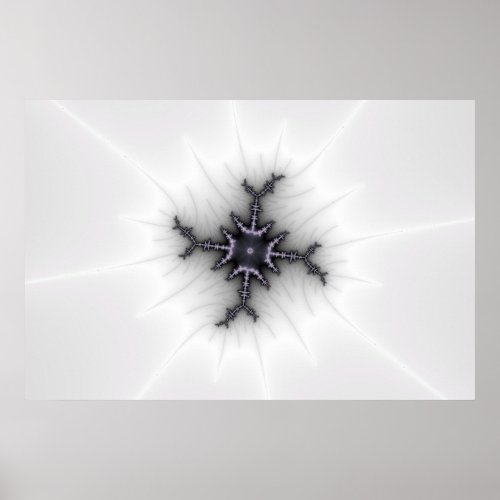 Neutron Star _ Fractal Art Poster